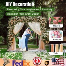 10'x50' Backdrop Stand Pipe Kit,Background Support System Curtain Frame HOT NEW picture
