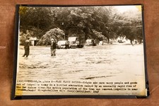 Eddyville Iowa Flood Evacuation Des Moines River 9¼x16¾ 1947 AP Wire Photo V36 picture