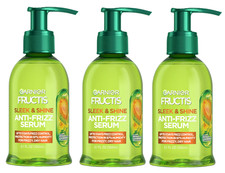 3x Garnier Fructis Frizz Control Hair Serum with Kera System Argan Oil 5.1 fl oz picture