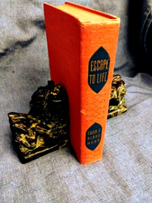 Escape to Life, ERIKA+KLAUS MANN 1939  National Socialism FASCISM GOOD HC scarce picture