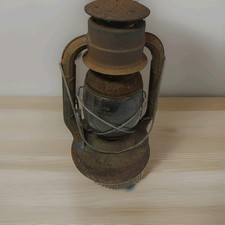 Antique Vintage Dietz Oil Lamp Lantern D-LITE Barn Find picture
