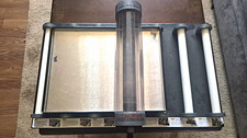 AccuCut Mark IV Manual Die Cutting Machine Roller/Tray Kit W/ UPPERCASE tile Set picture
