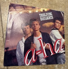 a-ha - The Living Daylights 7'' Vinyl US picture