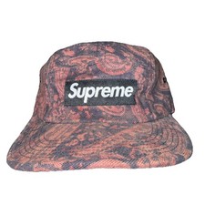 Supreme X Liberty 2014 Camp Cap Box Logo Paisley Snapback *RARE* *WORN ONCE* picture