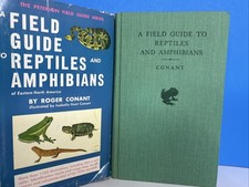 Vtg 1958 A FIELD GUIDE TO REPTILES AND AMPHIBIANS By Roger Conant HC 8th Print picture