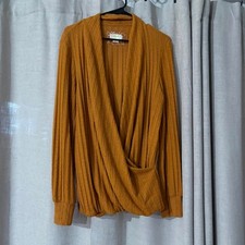 Anthropologie maeve mustard yellow long picture