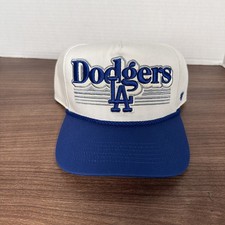 New Mens '47 Hitch Snapback W/ Rope Los Angeles Dodgers Hat Cap  Blue White  picture