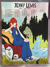 JENNY LEWIS 2019 FALL CONCERT TOUR POSTER ON THE LINE 18