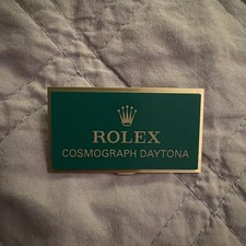 Rolex Authorized Dealer Display Clip Signs  tag- Cosmograph Daytona - Rare Item picture
