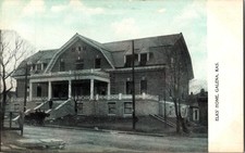 Vintage Postcard Elks Home Galena KS Kansas Built 1907 Lodge #677 c1910 (A4) picture