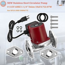 For UP15-29SU 59896775 New Stainless Steel Circulator Pump 1-1/4