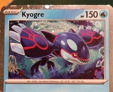 FART SWIRL 💫💩 Kyogre Cosmo Holo - 034/132 ENGLISH - NM 🔥  picture