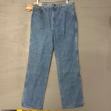 Vintage Sedgefield Jeans Mens 33x34 Light Wash Straight Leg Deadstock NWT picture