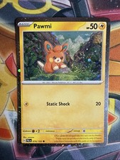 Pokémon Pawmi TCG Paldea Evolved Card 074/193 Cosmos Holo 🌀BIG SWIRL🌀 NM picture