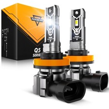 AUXBEAM H11 LED Headlight Kit Low Beam Bulb Super Bright 6000K Bulbs Free Return picture