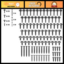 111-Piece Trim Screw Hardware Kit for GM, Chevrolet, Buick, Pontiac & More picture