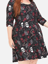 Harry Potter Dress Bellatrix LaStrange Torrid Plus Size Death Eater Discontinued picture