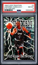 1998-99 Fleer Tradition - Electrifying Anfernee Hardaway #3 E PSA 8 picture