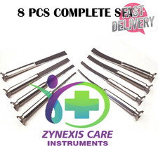 Osteotome Straight Curved Set 8pc Stainless Steel Orthopedic Surgical Instrument picture