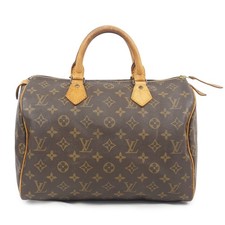 LOUIS VUITTON Speedy 30 Handbag M41526 Monogram Brown Vintage 853 Auth LV picture
