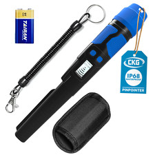 CKG Metal Detector Pinpointer 360° Detection, Fully Waterproof IP68, Color Blue picture