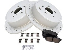 Rear Brake Pad and Rotor Kit For 10-15 Subaru BRZ Legacy 3.6R Limited HB72V8 picture