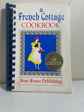 Vintage French Cottage Cookbook Les Crepes 1990 picture
