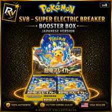 【USA SELLER】SHRINK SEALED Pokemon Sv8 Super Electric Breaker Booster Bx Japanese picture