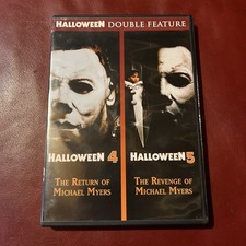 Halloween 4 & 5 Double Feature DVD Return/Revenge of Michael Myers RARE OOP picture