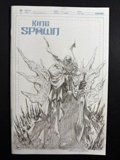 King Spawn #1 2021 Capullo Sketch 1:50 Incentive Variant Image Comics VF/NM picture