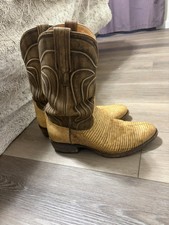 Tecovas The Nolan relic Lizard 10EE Western Boot Limestone  picture