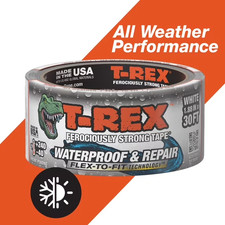 T-Rex Ferociously Strong White Waterproof and Repair Tape 1.88 in x 10 yd picture