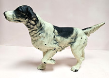 Cast Iron Pointer Dog Doorstop  Antique Vintage Hubley? Circa  1910-1940 picture