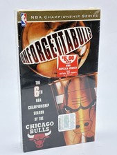 1998 Chicago Bulls NBA Championship Series Unforgettabulls Video VHS *BRAND NEW* picture