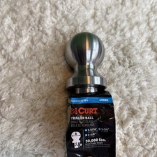 Curt 40085 Hitch Ball 2-5/16  30000 lb GTW Capacity 1-1/4