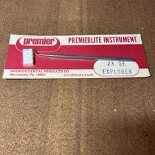 Vintage 23 SE Explorer USA Stainless Steel Instruments By Premier Premierlite picture