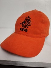 Nike Netherlands KNVB Nederland Orange Army RARE Adjustable Soccer Cap Hat NWT picture