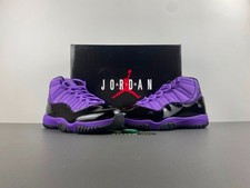 Jordan 11 Purple Black Men's Size US 7-12 picture