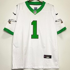 Jalen Hurts #1 Eagles Stitched Jersey White S-4XL picture