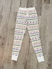 Hanna Andersson e.f.f. XS Organic Cotton Elf Graphic Pajama Pants Drawstring picture