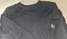 KUHL Mens S Gray Fleece Crewneck Pullover picture