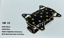 H King 19# V3 Size Mini Quadcopter Frame Kit 200mm x 55mm Multirotor picture