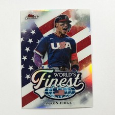 2026 Topps Finest Aaron Judge USA Baseball World's Finest #WF-1 Refractor picture
