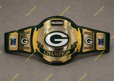 Custom Green Bay Packers Championship Belt Adult Size 2mm Brass picture