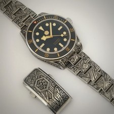 Stainless steel San Martin watch SN008-G , Swiss SW200 movement picture