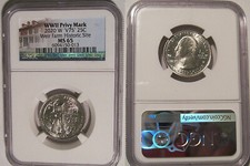 2020 W Weir Farm Historic Site NP Quarter 25c NGC MS 65 Privy Mark V75 picture
