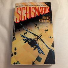 Schismatrix Bruce Sterling 1986 Ace Books Paperback Vintage Sci-fi Novel Vtg  picture