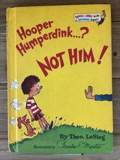VTG 1976 Dr. Seuss Hooper Humperdink…? Book picture