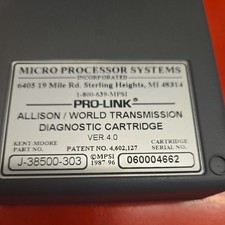 NEXIQ MPSI Pro-Link J-38500-303 Allison World Transmission WTEC III Diagnostic picture