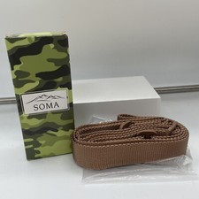 SOMA 2 Point Adjustable Gun Sling with Fast-Loop - 1.25 inch Webbing - Brown picture